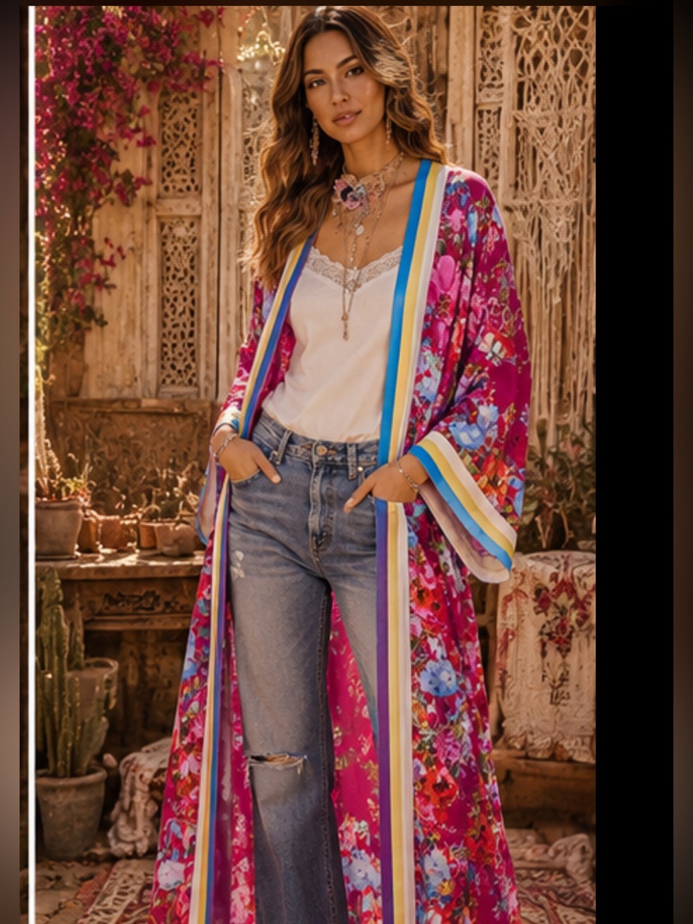 🆕 ARATTA STARLETTA MAXI KIMONO